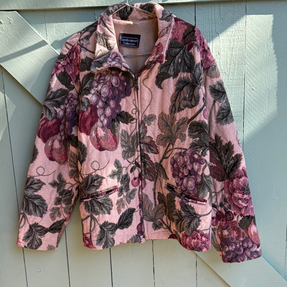 Vintage Carol Anderson Tapestry Jacket - M/L